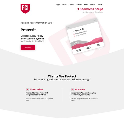 Web page design