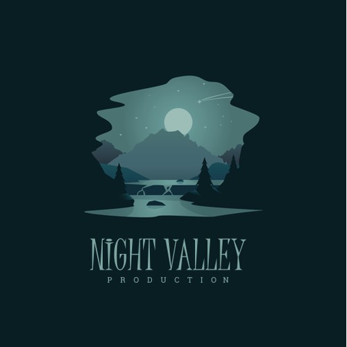 Night Valley Logo (1-1 Project)