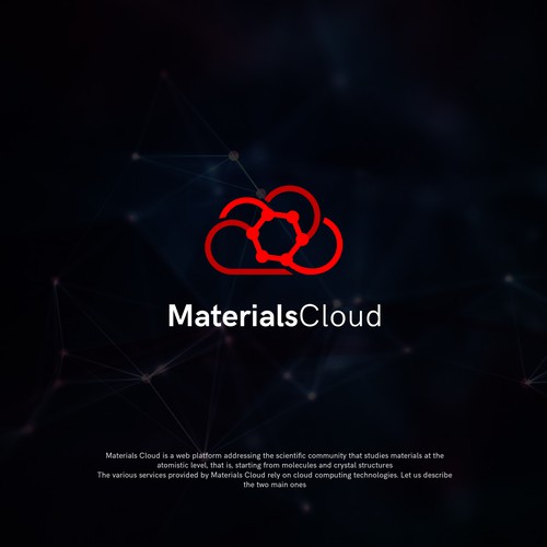 Logo design for Materials Cloud