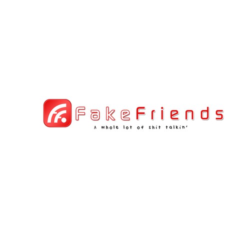 Help Fake Friends with a new logo