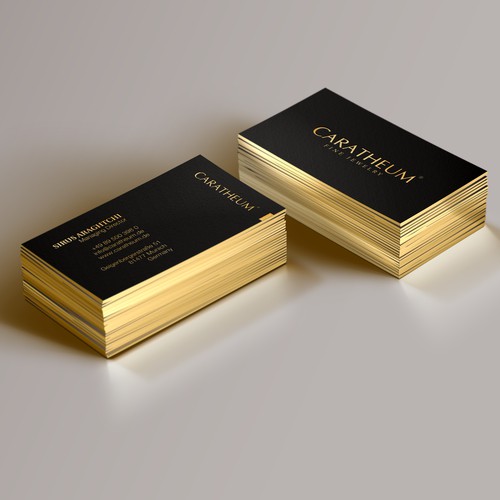 Expensive and Elegant Business Card