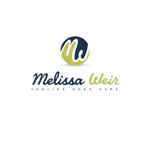 logo and business card for Melissa Weir