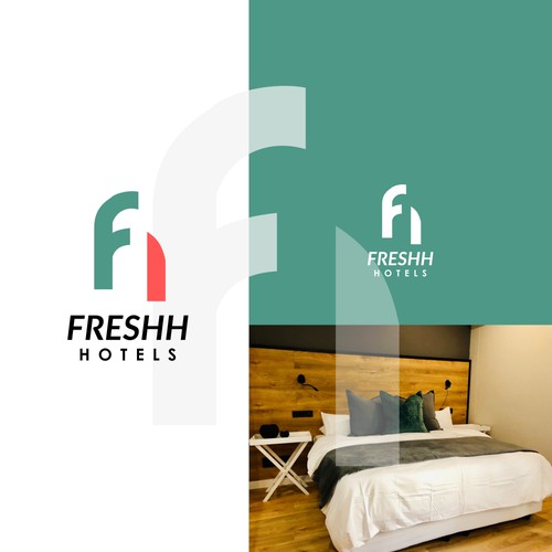 Logo concept for modern hotel