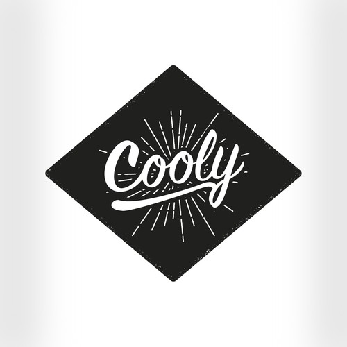 Design a fun logo for the "cooler" company, cooly
