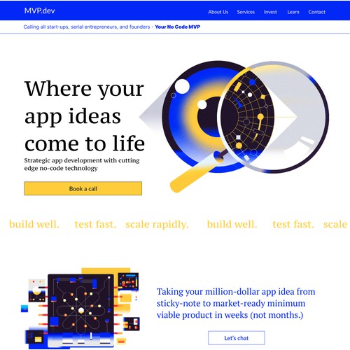 No-Code Tech Site