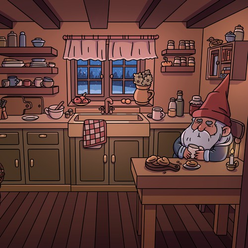 Winter evening