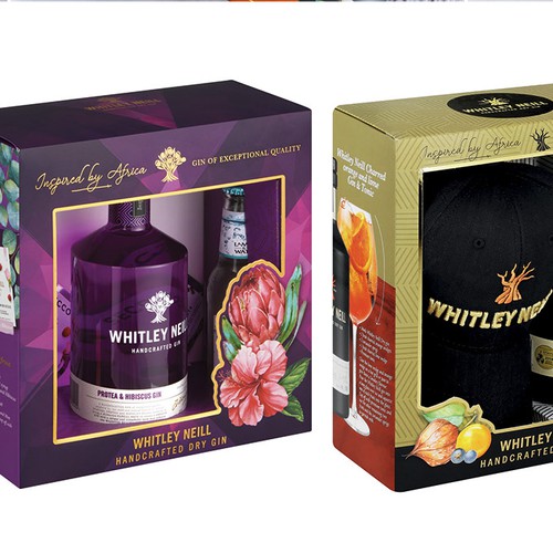 Whitney Neill Gin design