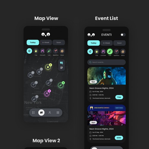 Event Searching app