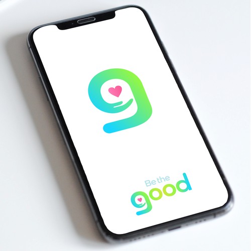 Be The Good | Love | Hand | G | Logo