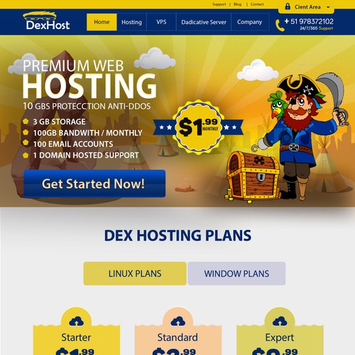 Home Page Design
