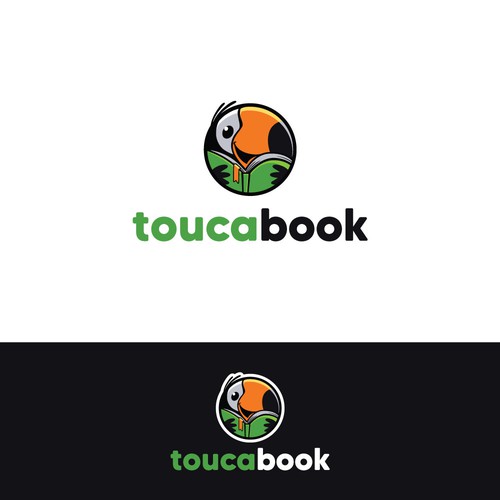 Modern logo for educational mobile app