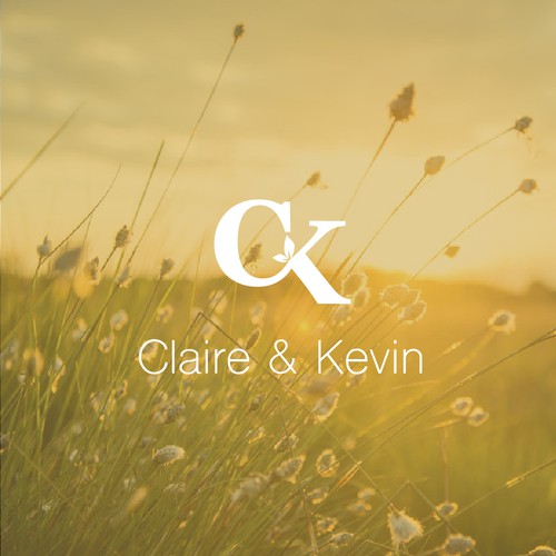 Initials Logo for Wedding Invitations