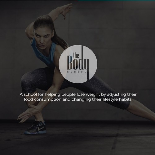 Logo for healthy lifestyle school