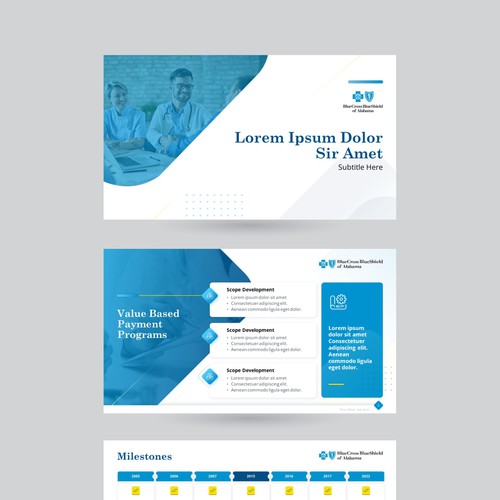 BluecrossBlueshield Powerpoint Template