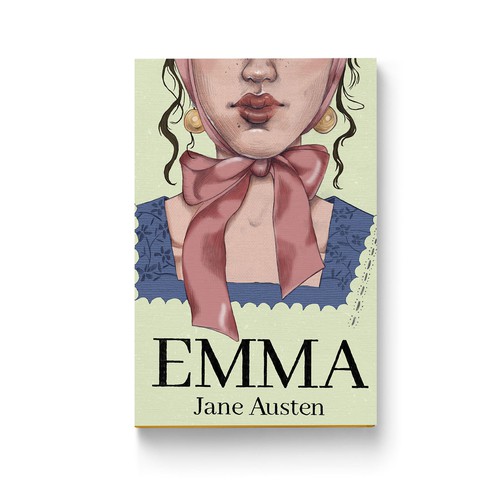 Book Cover Illustration for Emma by Jane Austen
