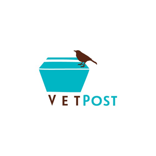 Create a fun logo for a national veterinary/pet e-commerce site for VetPost