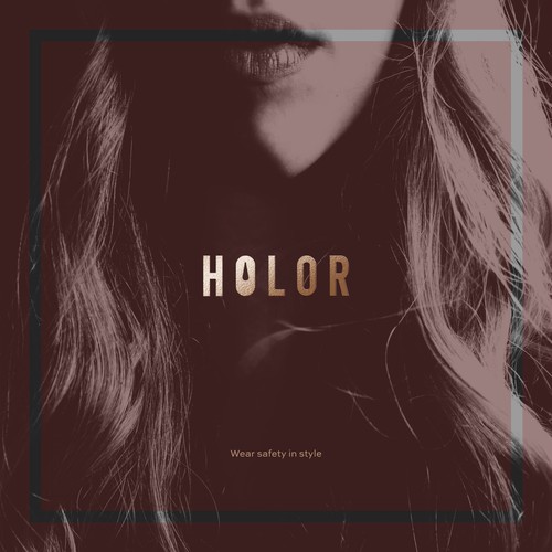 Negative space concept for wearable personal safety device