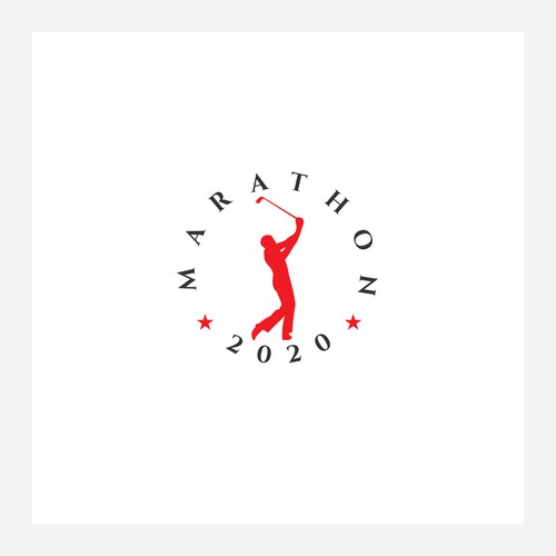 Golf Tournament Logo "Marathon"