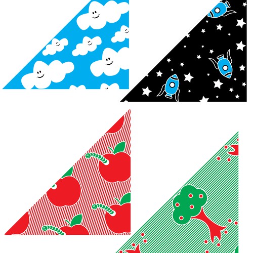 Baby Bandana prints