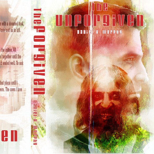 Book cover entry for Daniel Murphy's The Unforgiven.