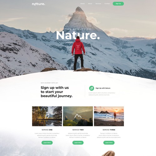 Parallax Website Design