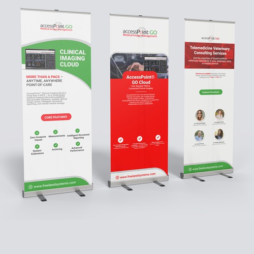 Roll-up Banner Design for tradeshow.