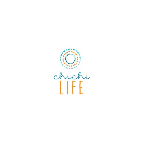 Create a clean + simple design for the energizing lifestyle brand, Chi Chi Life!