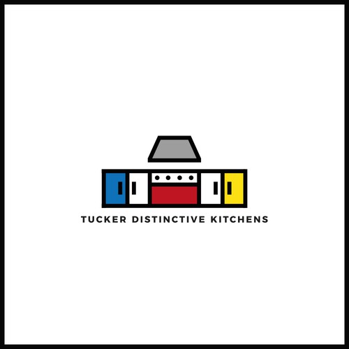 Geometric Logo for Kitchen Designer