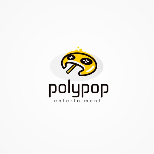 Create a cool logo for a Multimedia studio startup - Polypop Entertainment