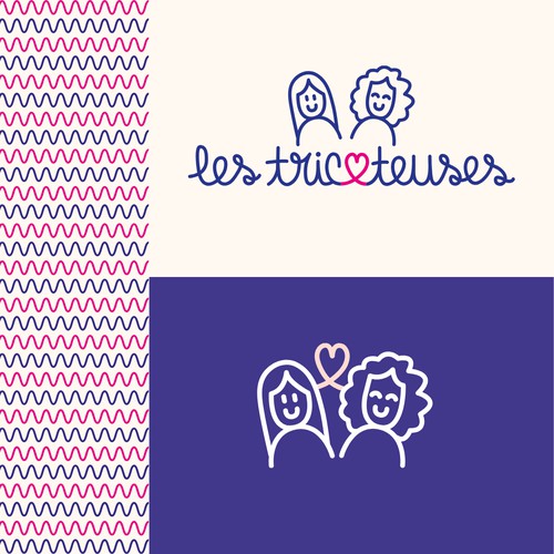 Brand Identity - Les tricoteuses