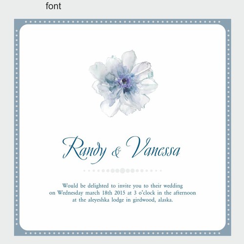 wedding invitation