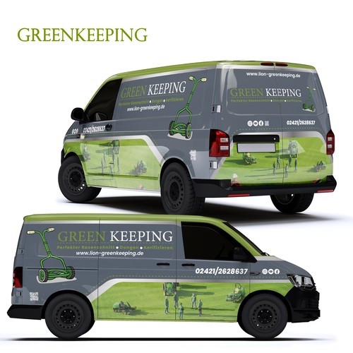 Full wrap Design Green Keeping