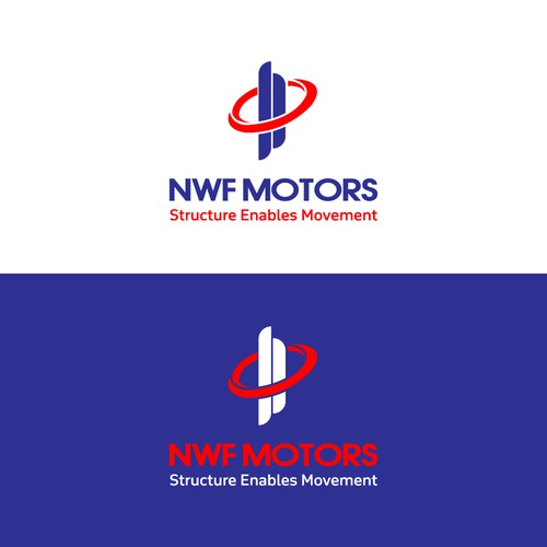 NWF MOTORS Logo Design