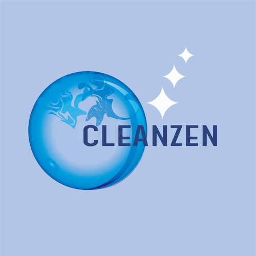 CleanZen Logo Design 