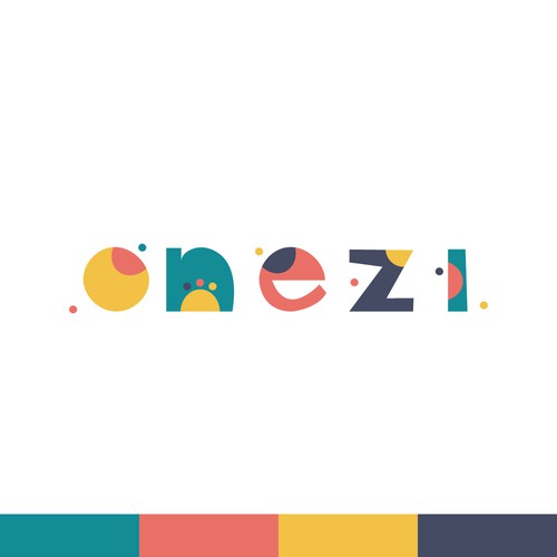 Logo concept for a hip baby clothing line
