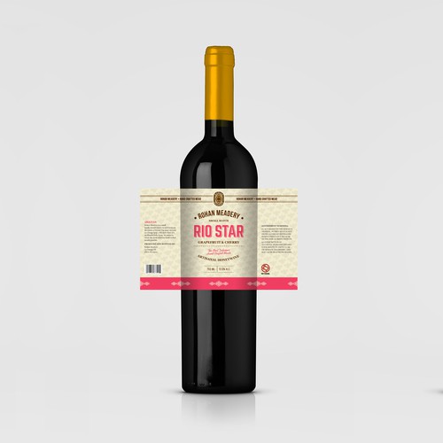 Rio Star Mead - Honeywine Label