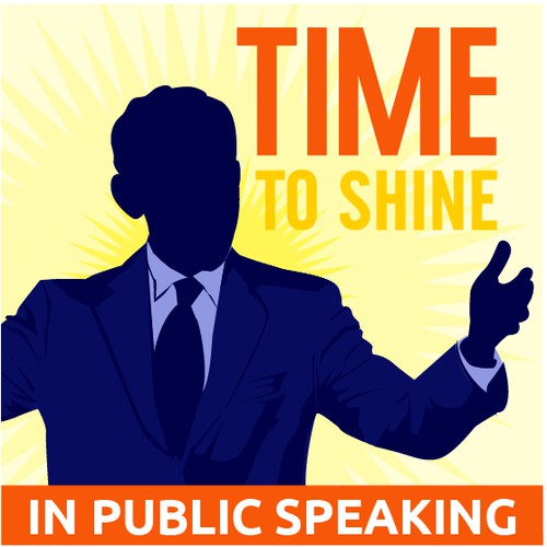 Create podcast cover art for Time to Shine!