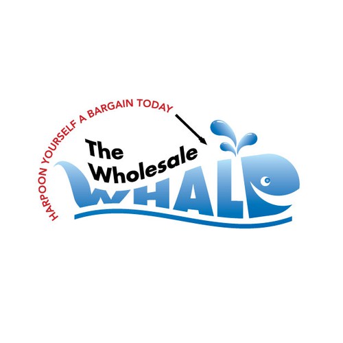 Create the next logo for The Wholesale Whale