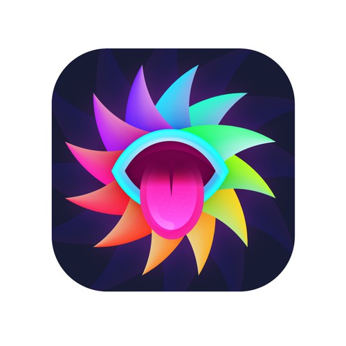 Trippy, Psychedelic App Icon