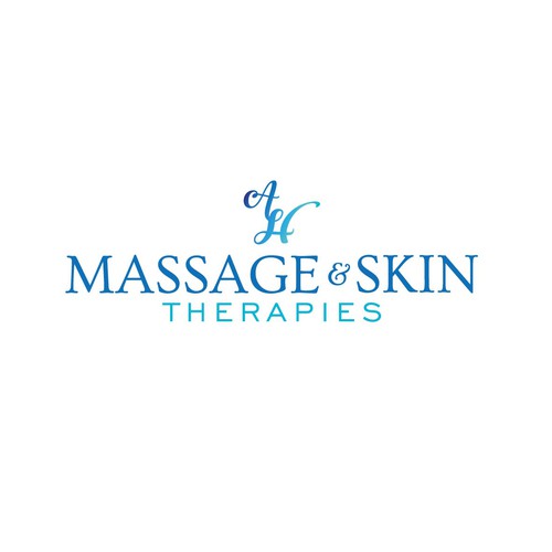 Logo concept for massage & skin therapist