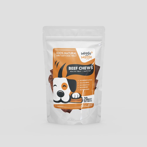 PRODUCT LABEL FOR WIGGLE WAGGLE