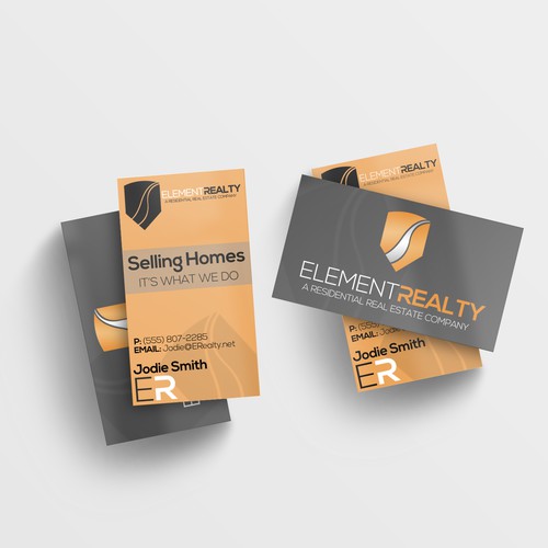 Business Card design for Real Estate Company.