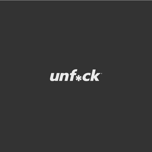 Strong wordmark for UnF*ck