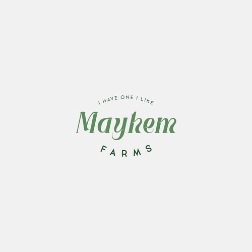 Modern Logo Concept For Mayhem
