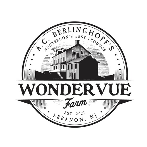 Wondervue Farm New Logo