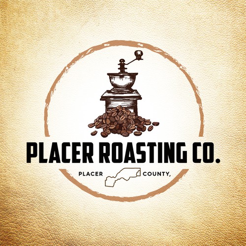 Bold Logo for Roasting Co.