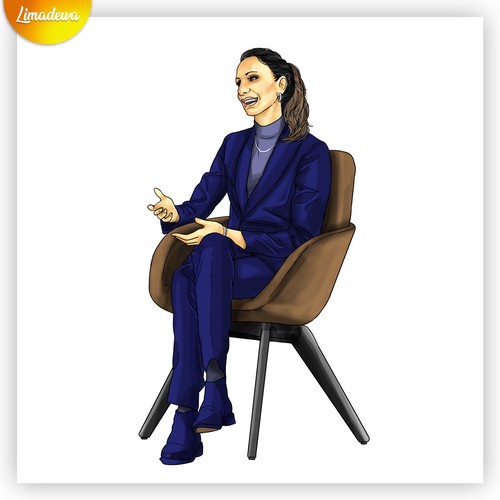 illustration of a psychologist