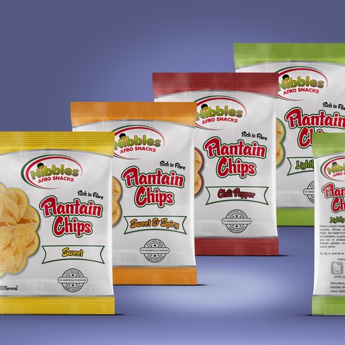 Nibbles Afro Snacks Bag
