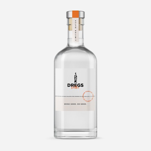 Vodka label design