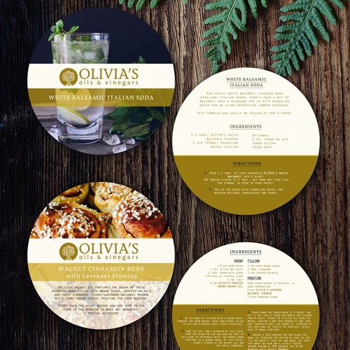 Design for Recipe Cards